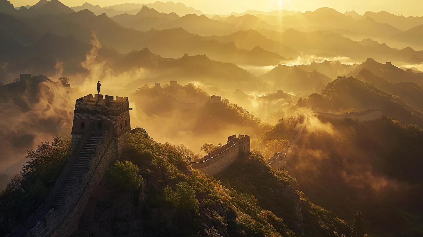 Chinesische Mauer in China