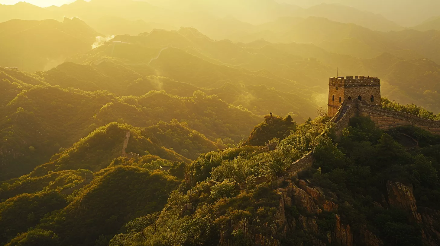 Chinesische Mauer in China